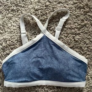 AERIE HALTER BIKINI TOP